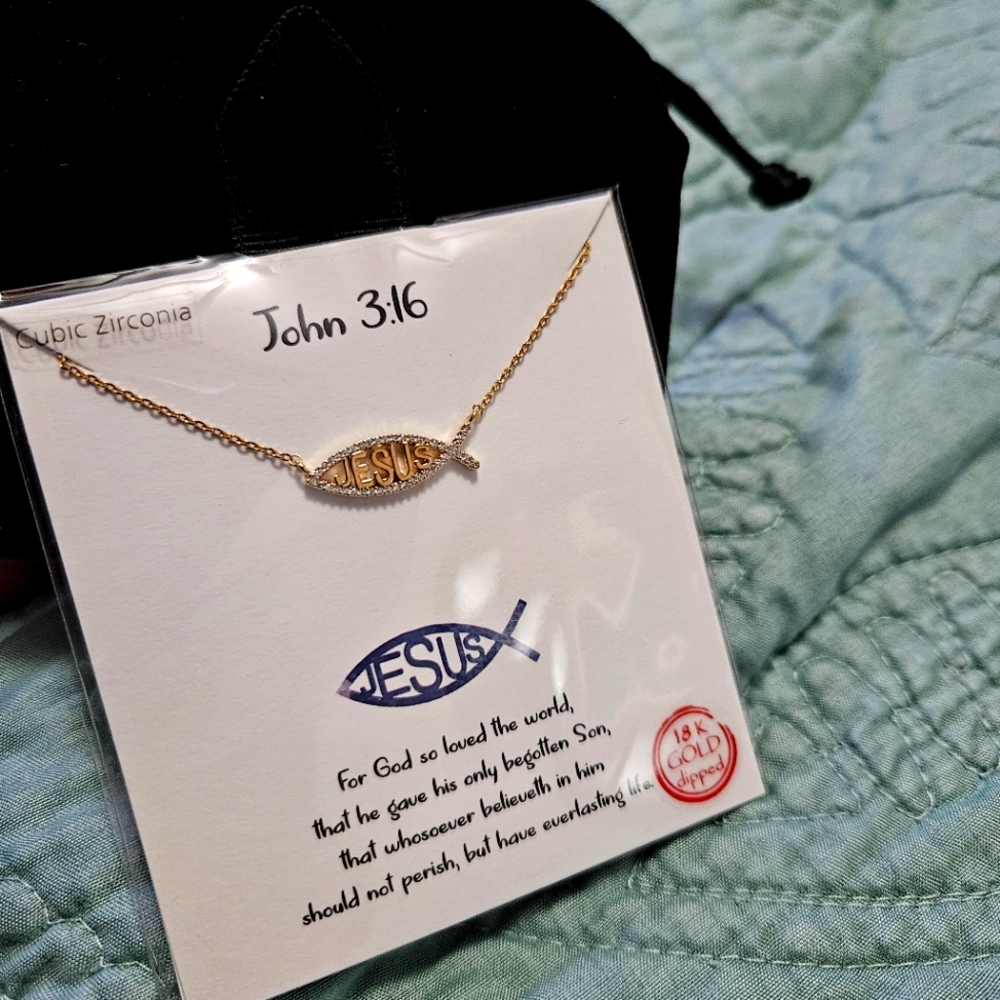 Dainty Jesus Necklace